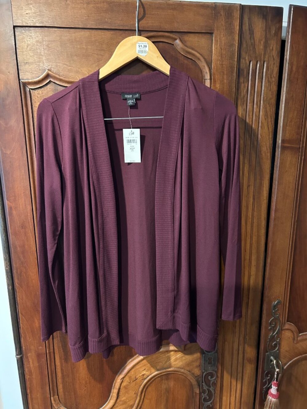 J. Jill Wearever Collection Port cardigan, size XS petite